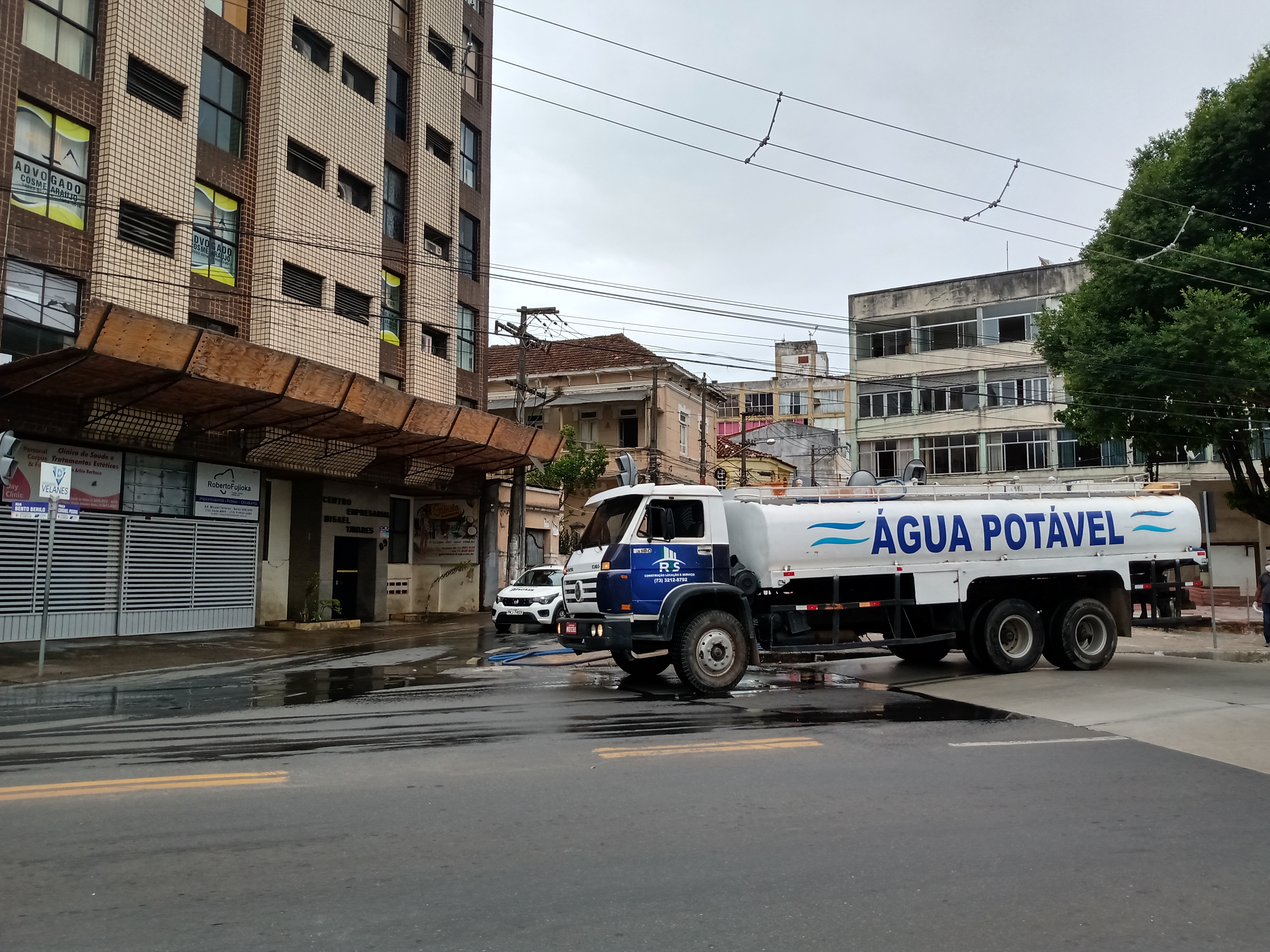 Covid-19: Higienização da cidade de Ilhéus contra o Corona vírus.